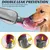 HausPets gourde chien 800 ml anti fuite portable balade voyage rose