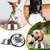 HausPets Lot de 2 Gamelles Inox Antidérapantes pour Chien Moyen/Grand HausPets Lot de 2 Gamelles Inox Antidérapantes pour Chien Moyen/Grand