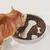 HausPets Gamelle Anti-Glouton Acier Inoxydable pour Chien et Chat