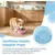 HausPets lot 2 gamelles pliables chien chat anti glouton antidérapantes
