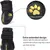 HausPets Botas de protección Black Dog #8