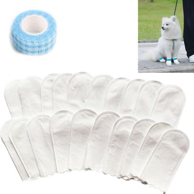 HausPets 20 Pièces Protection Patte Jetable Chien