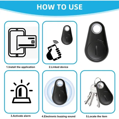 Mini traceur GPS Bluetooth porte clés anti perte sans abonnement Mini traceur GPS Bluetooth porte clés anti perte sans abonnement