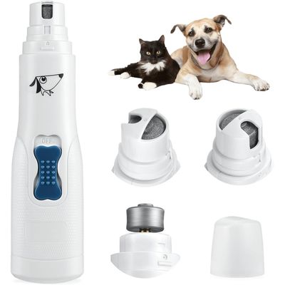 Coupe griffes chien silencieux piles AA incluses