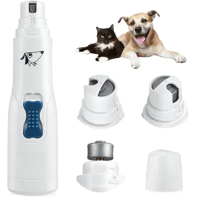 Coupe griffes chien silencieux piles AA incluses