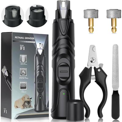 Lime griffe chien électrique LED 2 vitesses rechargeable