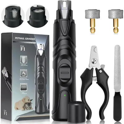 Lime griffe chien électrique LED 2 vitesses rechargeable