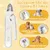 Coupe ongles chat LED rechargeable anti éclaboussures