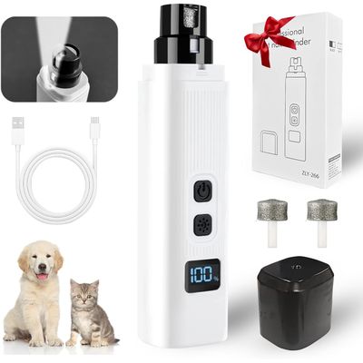Lime ongles chien électrique rechargeable 2 vitesses LED 40dB