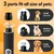 Lime ongles chien LED 2 vitesses anti poussière