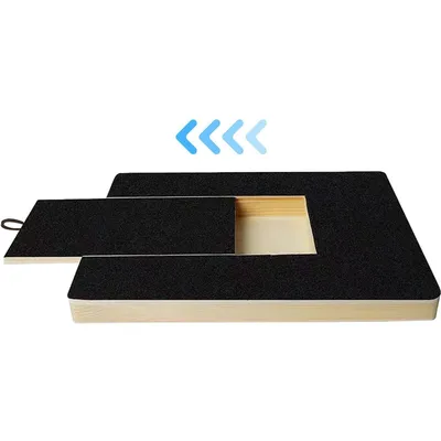 Scratch pad chien planche gratter bois boîte friandises
