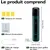 Lime ongles chien électrique 5 vitesses LED rechargeable vert Lime ongles chien électrique 5 vitesses LED rechargeable vert