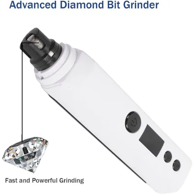 Lime ongles animaux double LED silencieux rechargeable Lime ongles animaux double LED silencieux rechargeable