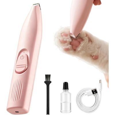 LED-Pfotenschere für Hunde – Leise – USB-aufladbar