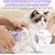 Lime ongles chien chat LED anti éclaboussures Lime ongles chien chat LED anti éclaboussures