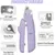 Lime ongles chien chat LED anti éclaboussures Lime ongles chien chat LED anti éclaboussures