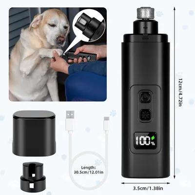 Lime ongle 5 vitesses chien électrique rechargeable