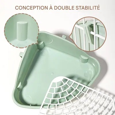 HausPets Toilette anti - éclaboussures pour petits animaux HausPets Toilette anti - éclaboussures pour petits animaux