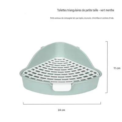 HausPets Toilette anti - éclaboussures pour petits animaux HausPets Toilette anti - éclaboussures pour petits animaux
