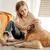 HausPets Brosse Toilettage ABS pour Chien et Chat, Légère Portable