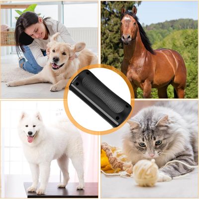 HausPets Brosse Toilettage ABS pour Chien et Chat, Légère Portable