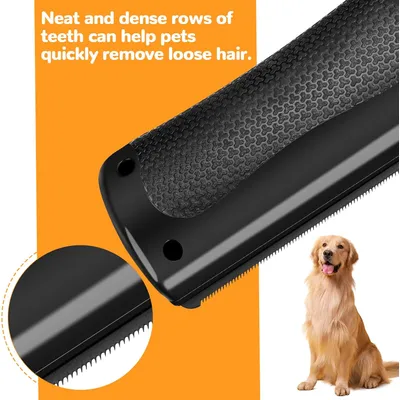 HausPets Brosse Toilettage ABS pour Chien et Chat, Légère Portable