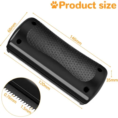 HausPets Brosse Toilettage ABS pour Chien et Chat, Légère Portable