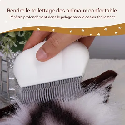 HausPets Muschelkamm für Haustiere