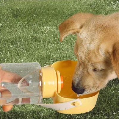 HausPets Dispensador agua perros 560 ml, prueba fugas, ligero, BPA, ideal