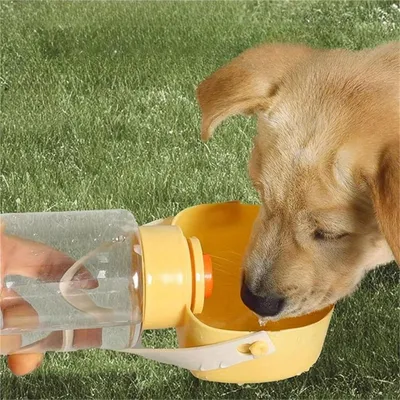 Distributeur eau chien 560ml anti-fuites, léger sans BPA, randonnée parc Distributeur eau chien 560ml anti-fuites, léger sans BPA, randonnée parc
