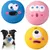 3 balles latex couineuses – Souples, rebond. – Petit chien 3 balles latex couineuses – Souples, rebond. – Petit chien
