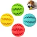 4er-Pack Hundebälle, 5 cm – Zahnpflege – für kleine Hunde