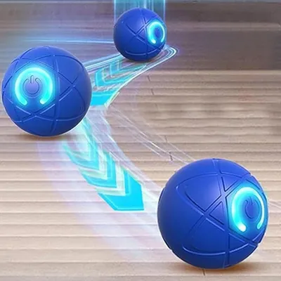 Rolling Ball Dog Toy, ABS, stimulation mentale, petite/grande race