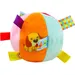 Interaktiver Plüsch-Hundeball,12cm,mit Glöckchen,für kleine bis mittelgroße