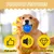 HausPets 4 bolas de 6,5 cm con relieve – Indestructibles – Limpieza dental HausPets 4 bolas de 6,5 cm con relieve – Indestructibles – Limpieza dental
