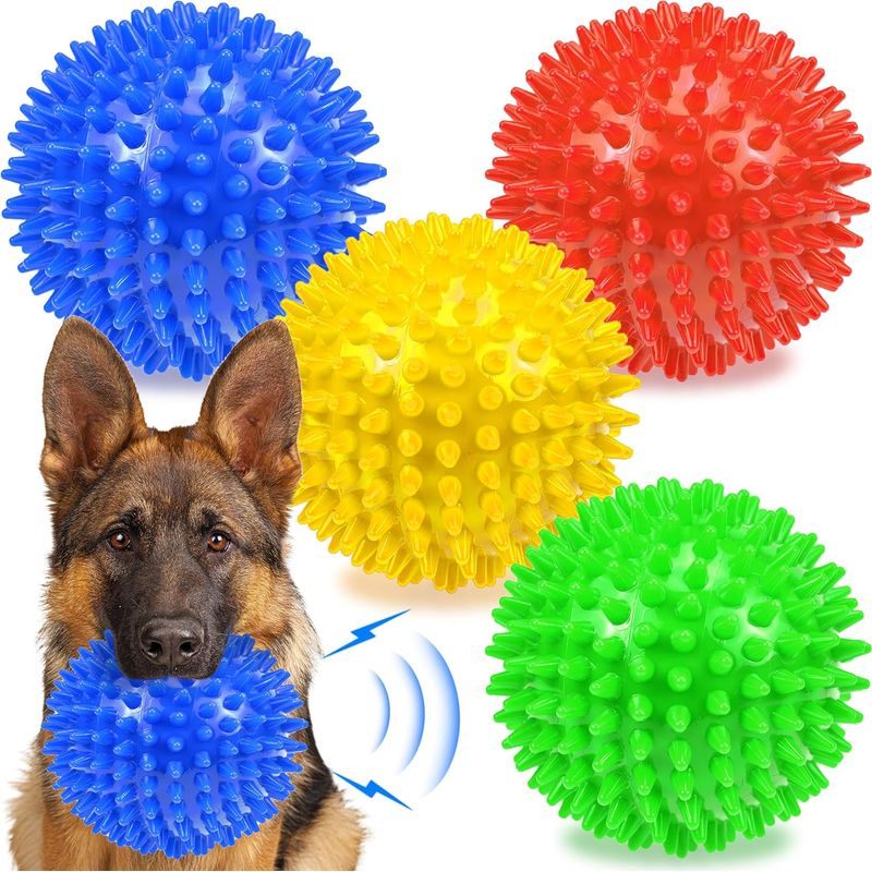Große 12 cm Quietschbälle – für Hunde mit starkem Kauinstinkt
