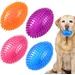 4er-Set quietschende Bälle mit Noppen, 11,4 cm – 4 Farben