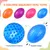Lot 4 balles à picots 11,4 cm – Couineuses – 4 couleurs Lot 4 balles à picots 11,4 cm – Couineuses – 4 couleurs