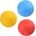 Juego de 3 pelotas de 6 cm.
