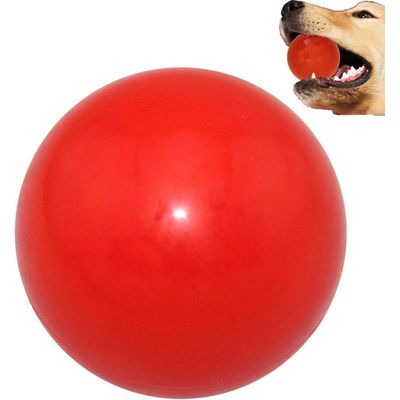 Unzerstörbarer Ball – Naturkautschuk, 7 cm – Rot