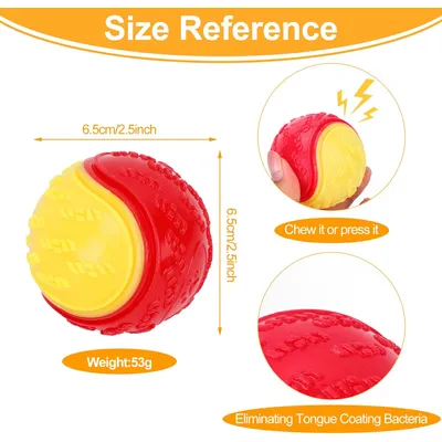 3 Quietschbälle – Unzerstörbar – Hochelastisch