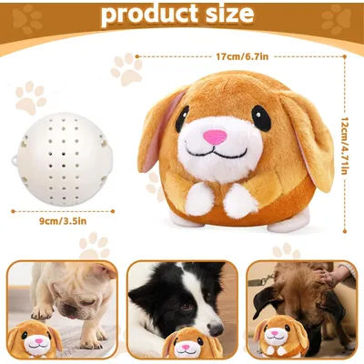 Jouet peluche active 17 cm – Balle rebondissante Jouet peluche active 17 cm – Balle rebondissante