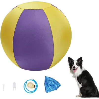 Riesiger aufblasbarer Ball (45 cm) – Doppellagiges Oxford-Gewebe + PVC Riesiger aufblasbarer Ball (45 cm) – Doppellagiges Oxford-Gewebe + PVC
