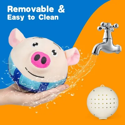Jouet peluche tête de cochon – Rechargeable et lavable Jouet peluche tête de cochon – Rechargeable et lavable