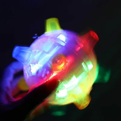 Interaktiver Leuchtball – Springen, Licht, Musik – Welpenball