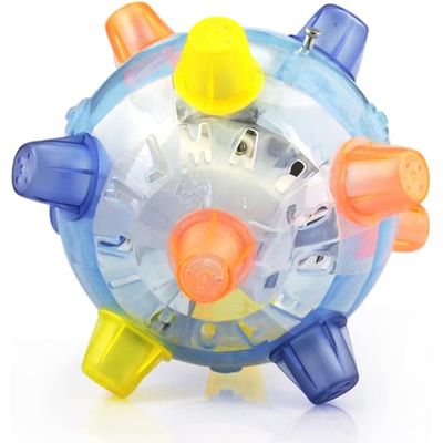 Interaktiver Leuchtball – Springen, Licht, Musik – Welpenball