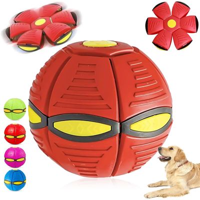 Balle soucoupe volante déformable – Magic frisbee – Rouge