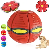 Balle soucoupe volante déformable – Magic frisbee – Rouge