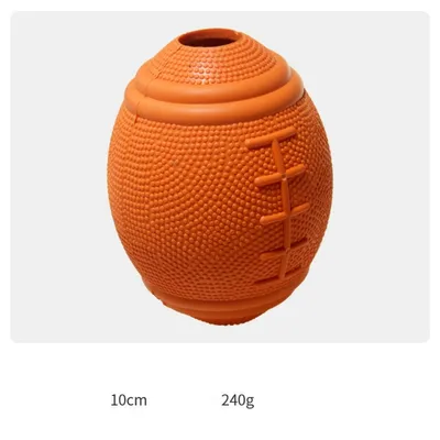 HausPets Balón rugby que dispensa golosinas: antiestrés, antiaburrimiento