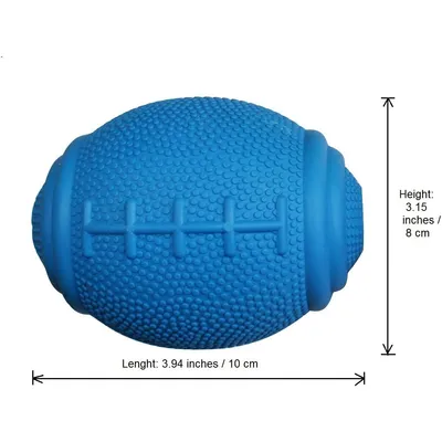 Rugbyball mit Leckerli-Spender – Anti-Stress, gegen Langeweile
